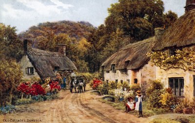 Viejas cabañas, Dunster de Alfred Robert Quinton